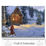 family calendar - Wall Calendar 11  x 8.5  (18 Months)