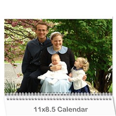 Girls Calendar - Wall Calendar 11  x 8.5  (12-Months)