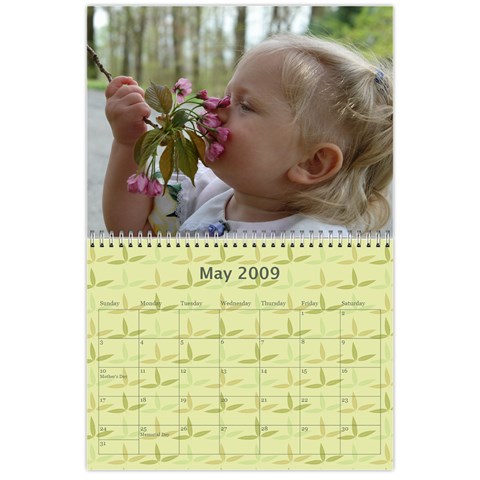 Girls Calendar By Joyfulviktory May 2009