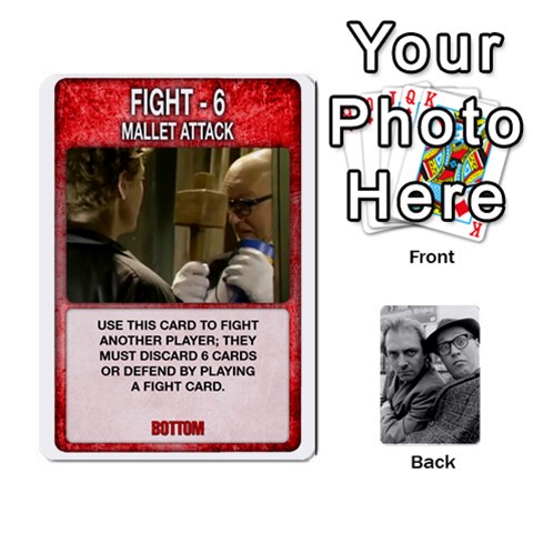 Bottom The Card Game 2018 By Matthew Meadows Front - Spade3