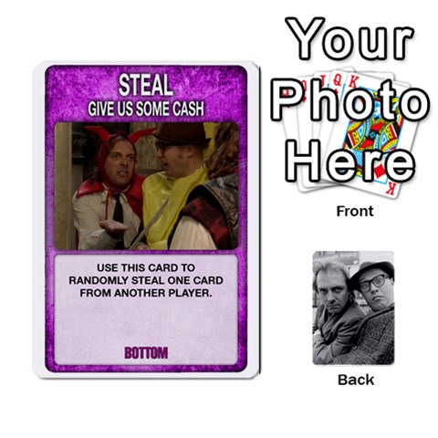 Ace Bottom The Card Game 2018 By Matthew Meadows Front - SpadeA