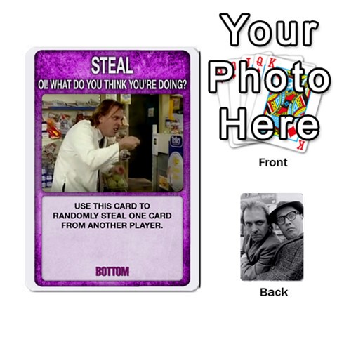 Bottom The Card Game 2018 By Matthew Meadows Front - Heart8