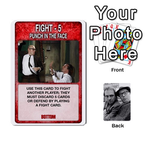 Bottom The Card Game 2018 By Matthew Meadows Front - Spade4