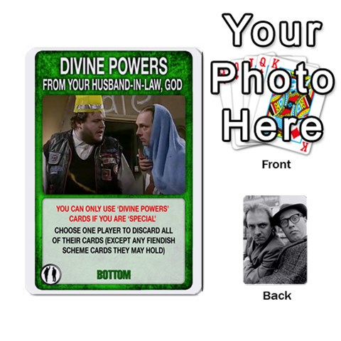 Bottom The Card Game 2018 By Matthew Meadows Front - Diamond9