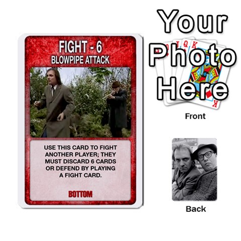 Bottom The Card Game 2018 By Matthew Meadows Front - Spade9
