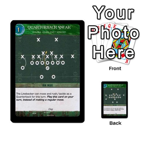Football Offense Deck 02 By Michael Front 51
