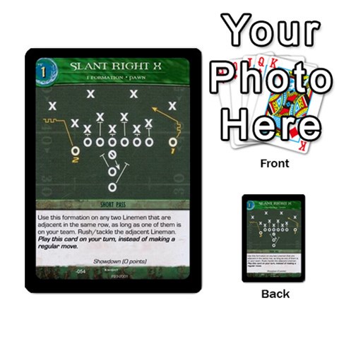 Football Offense Deck 02 By Michael Front 11