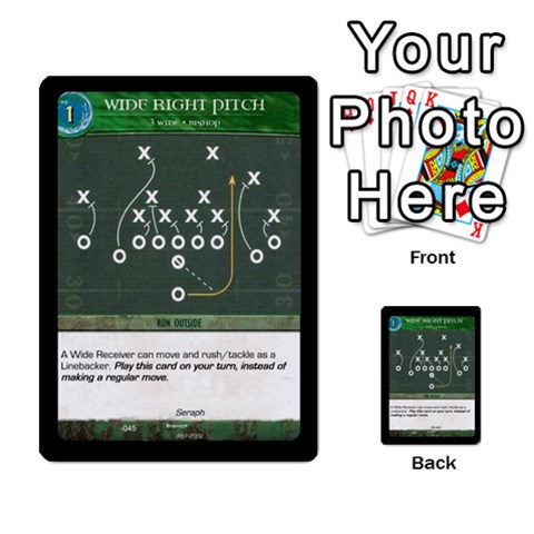 Football Offense Deck 02 By Michael Front 40