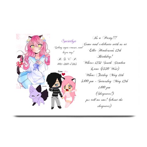 Ellie By Bonnie 18 x12  Plate Mat