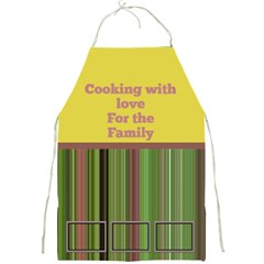 Cooking with love Full Apron - Full Print Apron
