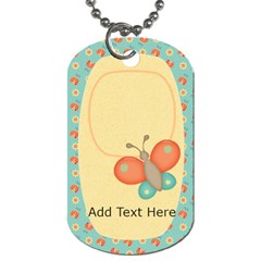 Birds N Bees Dog Tag - Dog Tag (One Side)