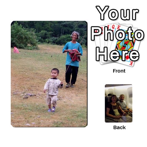 Ace Yangshuo Cards By Lyn Clarke Front - SpadeA