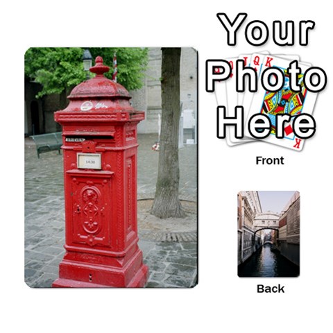Italy & Belgium Cards By Lyn Clarke Front - Spade2