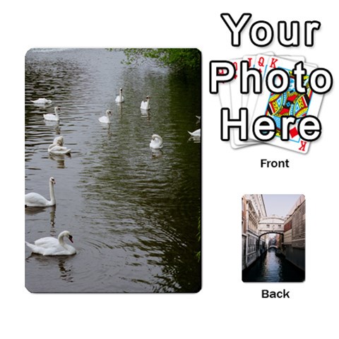 Italy & Belgium Cards By Lyn Clarke Front - Spade4