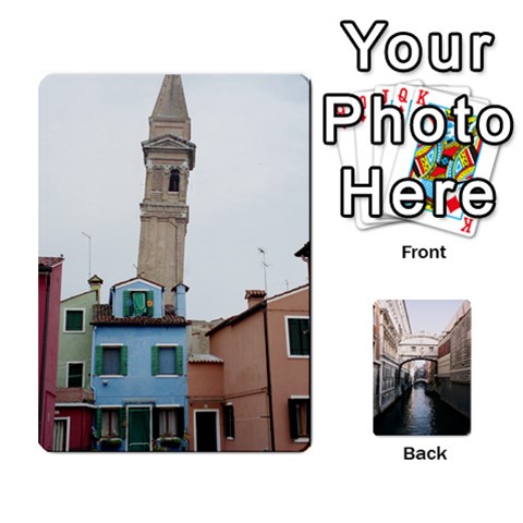 Ace Italy & Belgium Cards By Lyn Clarke Front - HeartA