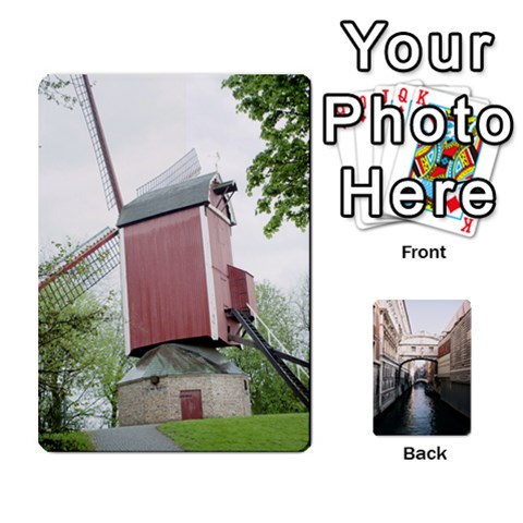 Italy & Belgium Cards By Lyn Clarke Front - Spade5