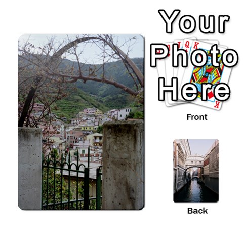 Italy & Belgium Cards By Lyn Clarke Front - Diamond8