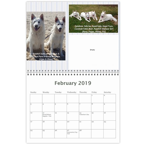 Wssdca Calendar 2019 Draft By Registrarwssdca Feb 2019