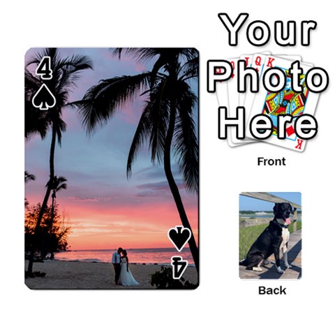 Mels Cards By Robin Payne Front - Spade4