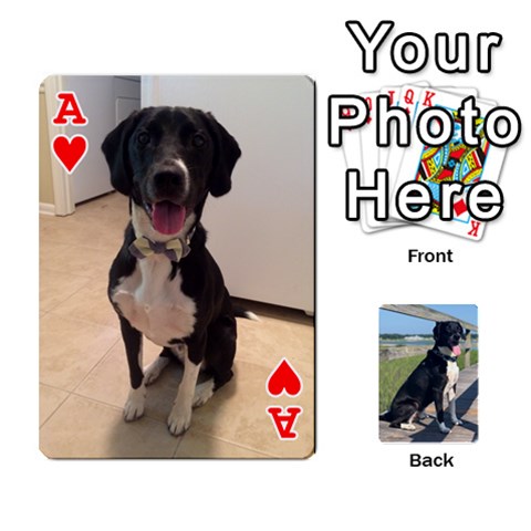 Ace Mels Cards By Robin Payne Front - HeartA