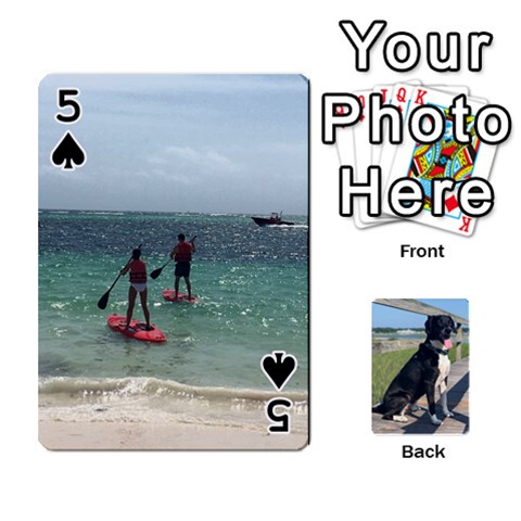 Mels Cards By Robin Payne Front - Spade5