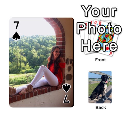 Mels Cards By Robin Payne Front - Spade7
