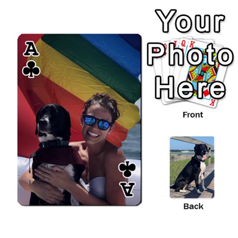 Ace Mels Cards By Robin Payne Front - ClubA