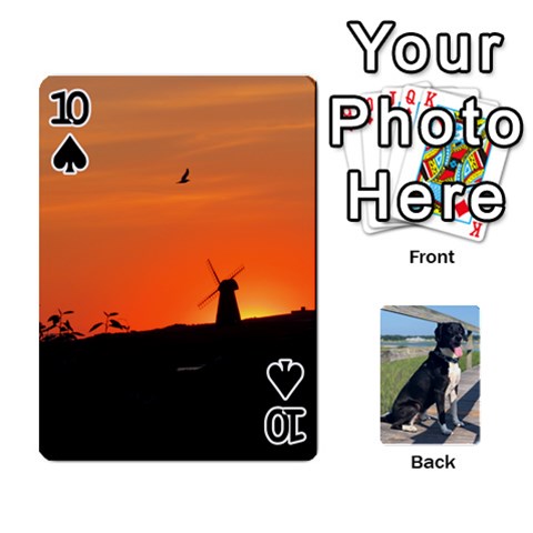 Mels Cards By Robin Payne Front - Spade10