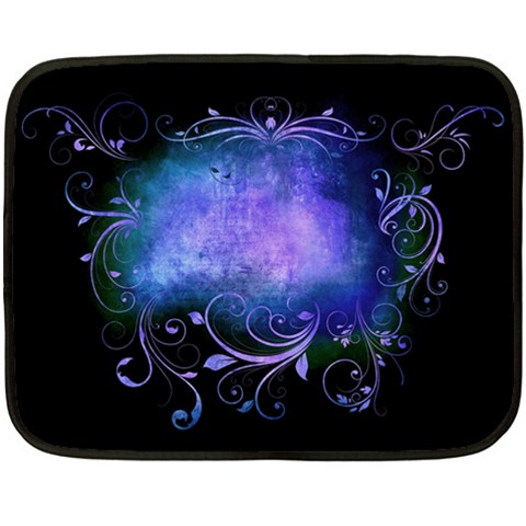 Blue Colored Swirl 35 x27  Blanket