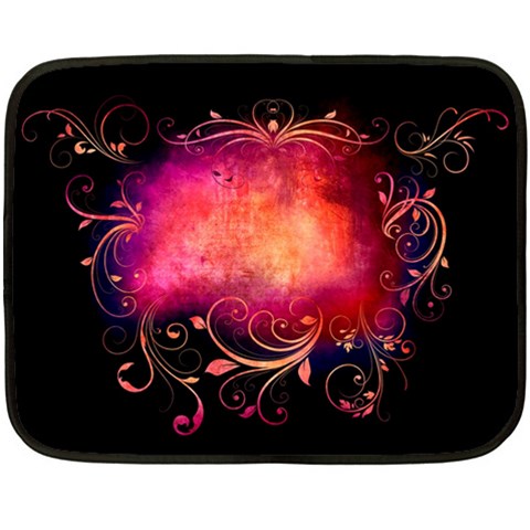 Pink Colored Swirl 35 x27  Blanket