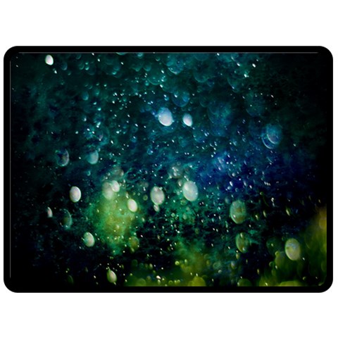 Abstract Bubbles 80 x60  Blanket Front