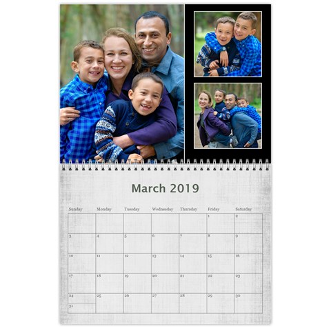 Macvittie Family Calendar 2019 Rachel Again By Debra Macv Mar 2019