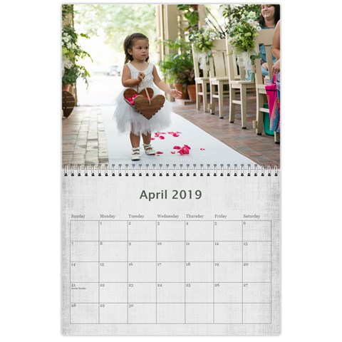 Macvittie Family Calendar 2019 Rachel Again By Debra Macv Apr 2019