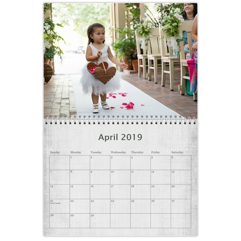 Macvittie Family Calendar 2019 Rachel Again By Debra Macv Apr 2019