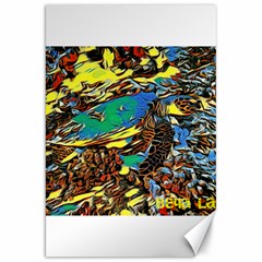 Beqa Lagoon Turtle - Canvas 20  x 30 