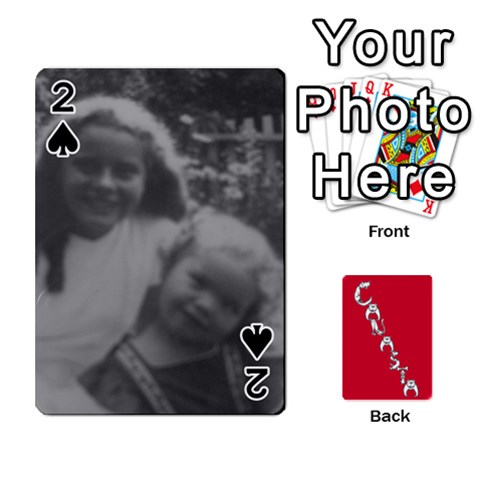 Cansta Cards1 By Karen Van Front - Spade2