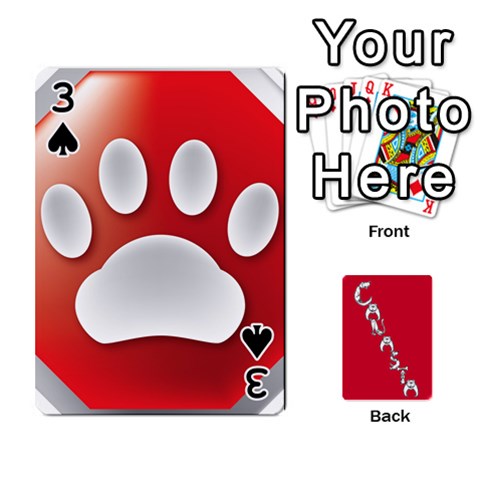 Cansta Cards1 By Karen Van Front - Spade3