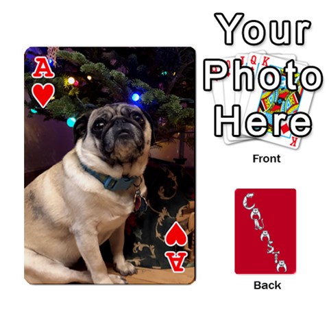 Ace Cansta Cards1 By Karen Van Front - HeartA