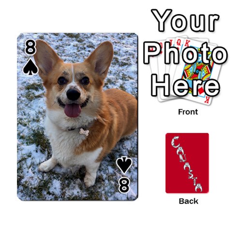 Cansta Cards1 By Karen Van Front - Spade8
