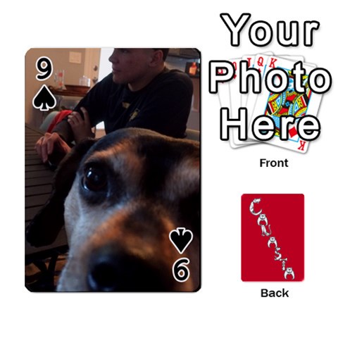 Cansta Cards1 By Karen Van Front - Spade9