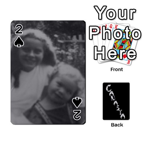 Cansta Cards2 By Karen Van Front - Spade2