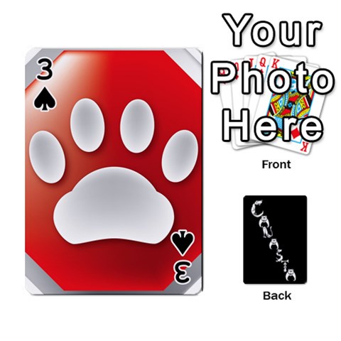 Cansta Cards2 By Karen Van Front - Spade3