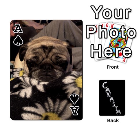 Ace Cansta Cards2 By Karen Van Front - SpadeA