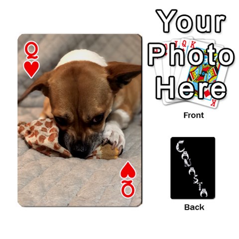 Queen Cansta Cards2 By Karen Van Front - HeartQ