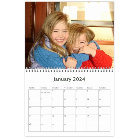 2024 Calander 1 By S Comiso Jan 2024