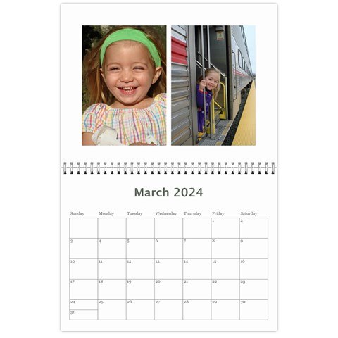 2024 Calander 1 By S Comiso Mar 2024