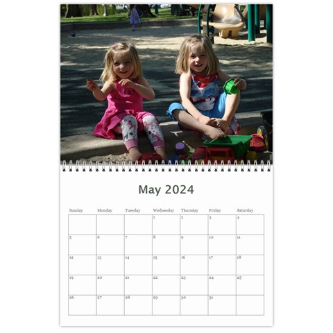 2024 Calander 1 By S Comiso May 2024