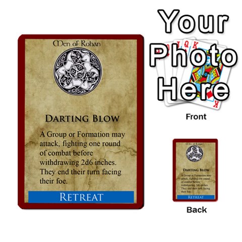 Dux Arda: Rohan, Isengard, Generic Fate Cards (minus Desperare) By Gunnar Lopez Front 6
