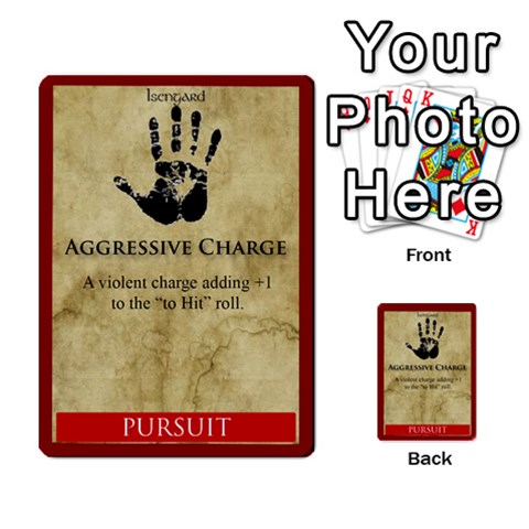 Dux Arda: Rohan, Isengard, Generic Fate Cards (minus Desperare) By Gunnar Lopez Front 26