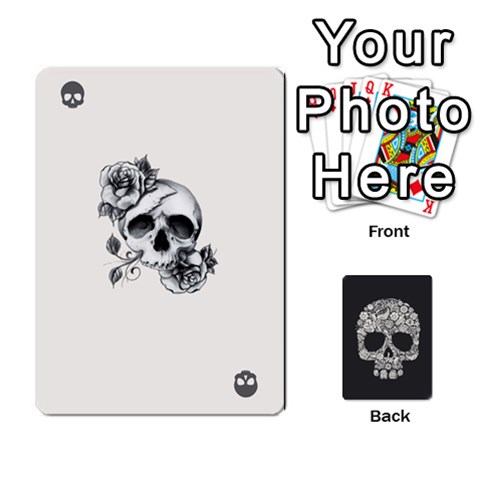 King Skullsroses By Erik Vanhauwaert Front - DiamondK